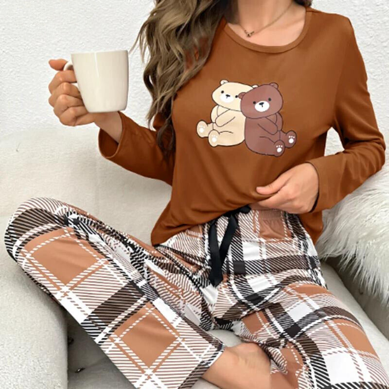 Conjunto Luluzinha "Care Bear" Brown